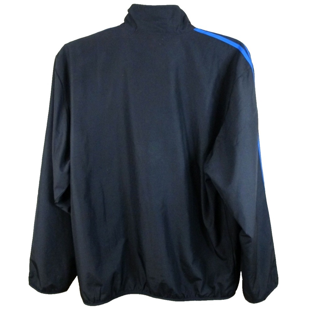 Adidas 1/4 Zip Golf Pullover Men's Med Black Long Sleeve Embroidered Sports - Picture 7 of 9